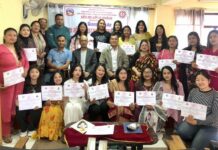 एक महिने ब्युटी पार्लर तालिम सम्पन्न: सीपलाई व्यवसायमा बदल्न जोड