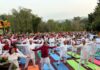 चाँगुनारायणलाई देशकै पहिलो ‘योग नगर’ घोषणा : स्मारिका विमोचनसँगै सामूहिक साधना