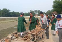 सिद्धापोखरीमा स्काउटद्वारा वृहत् श्रमदान