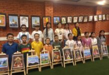 प्रगति पुस्तकालयको एडभान्स चित्रकला तालिम (तह–२) सम्पन्न