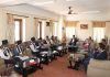 भक्तपुर नगरपालिकाका प्रमुख प्रजापति र काठमाडौं महानपाका कार्यबाहक प्रमुख डंगोलबीच भेट